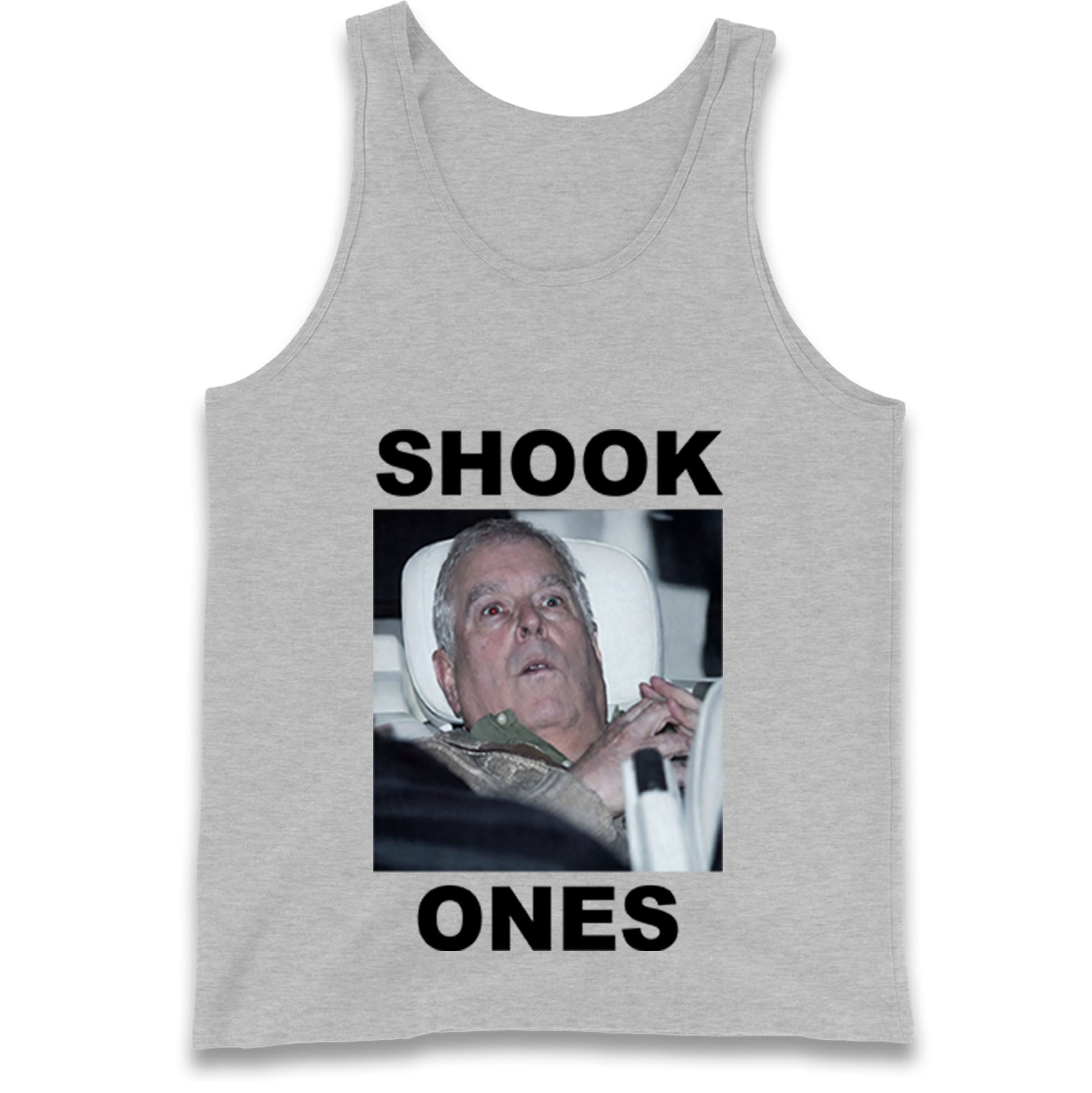 Prince Andrew Shook Ones Funny Royal Tank Top