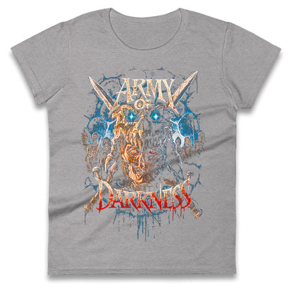 Army Of Darkness Movie Ladies T Shirt