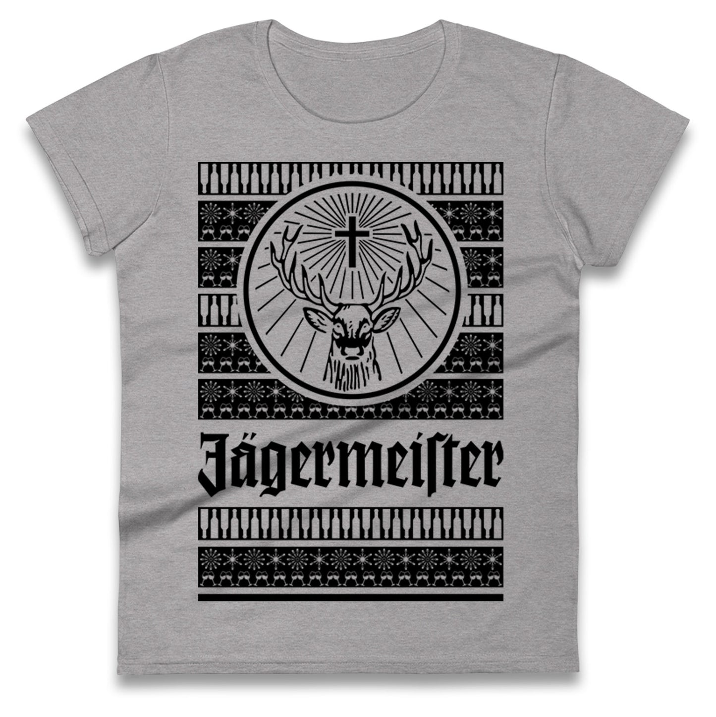 Jagermeister Christmas Ladies T Shirt