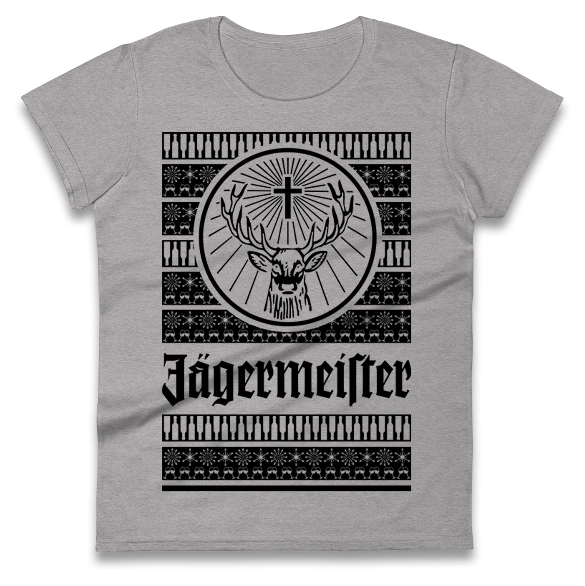 Jagermeister Christmas Ladies T Shirt
