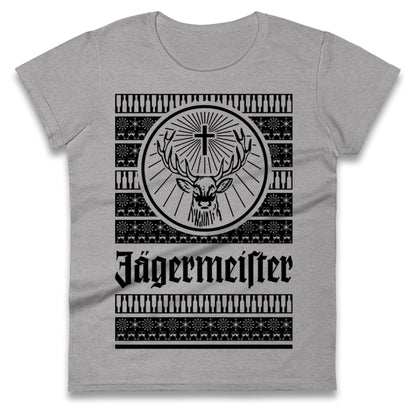 Jagermeister Christmas Ladies T Shirt