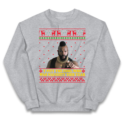 mr t christmas jumper