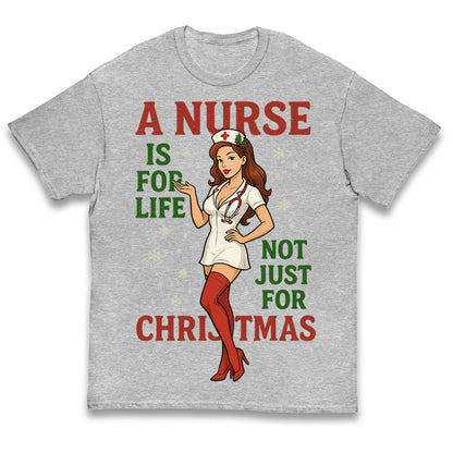 Nurse Christmas Kids T Shirt