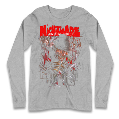 A Nightmare On Elm Street Longsleeve T Shirt 