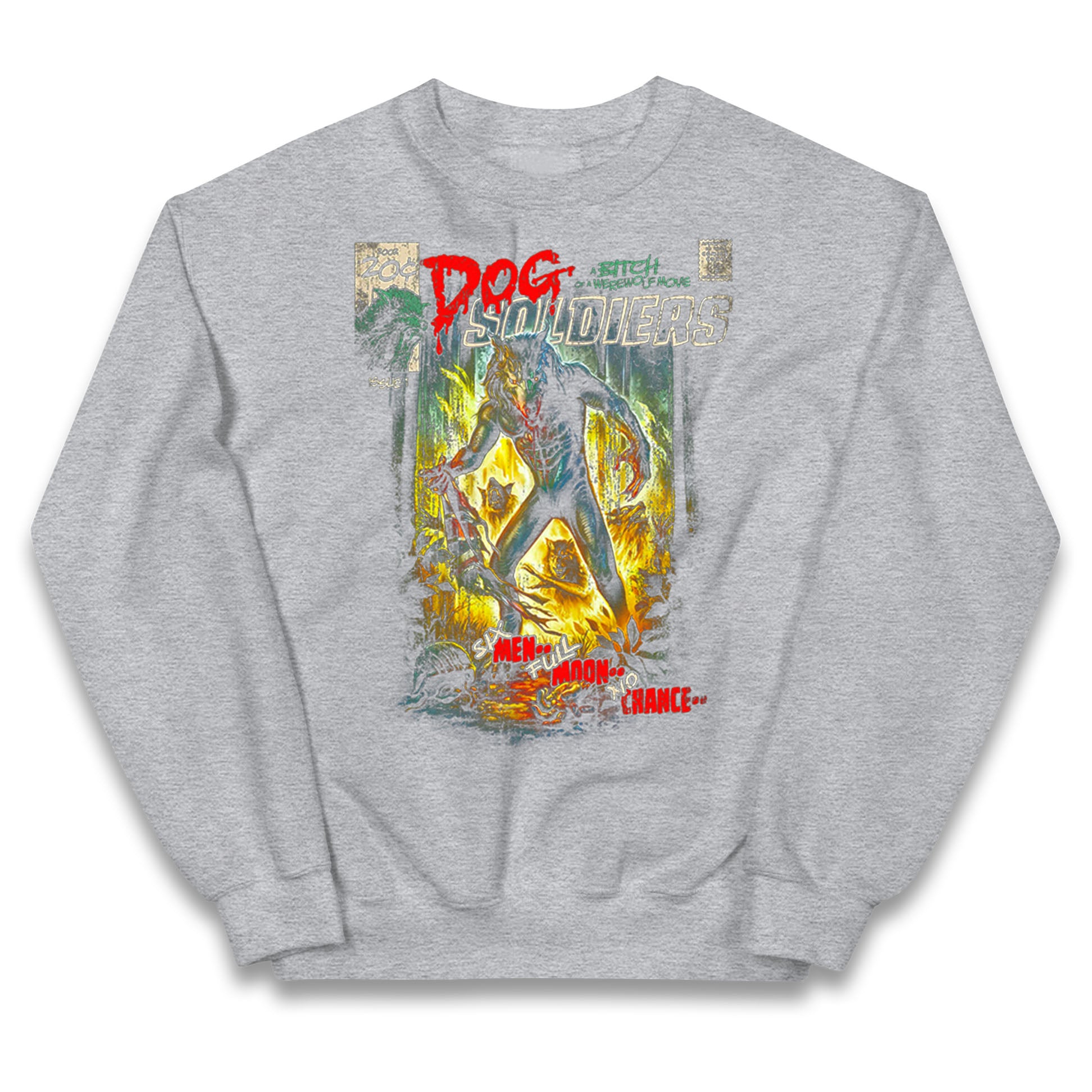 Dog Soldiers A Bitch Of A Werewolf Kids Jumper