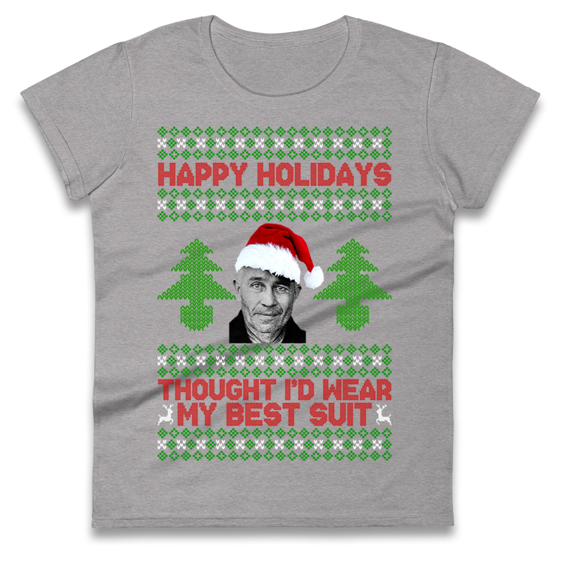 Ed Gein Christmas Ladies T Shirt
