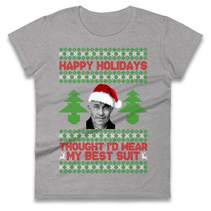 Ed Gein Christmas Ladies T Shirt