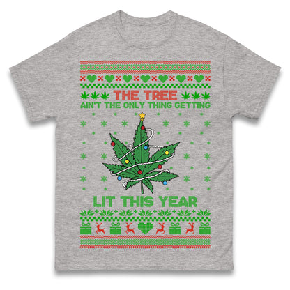 Cannabis Christmas T Shirt