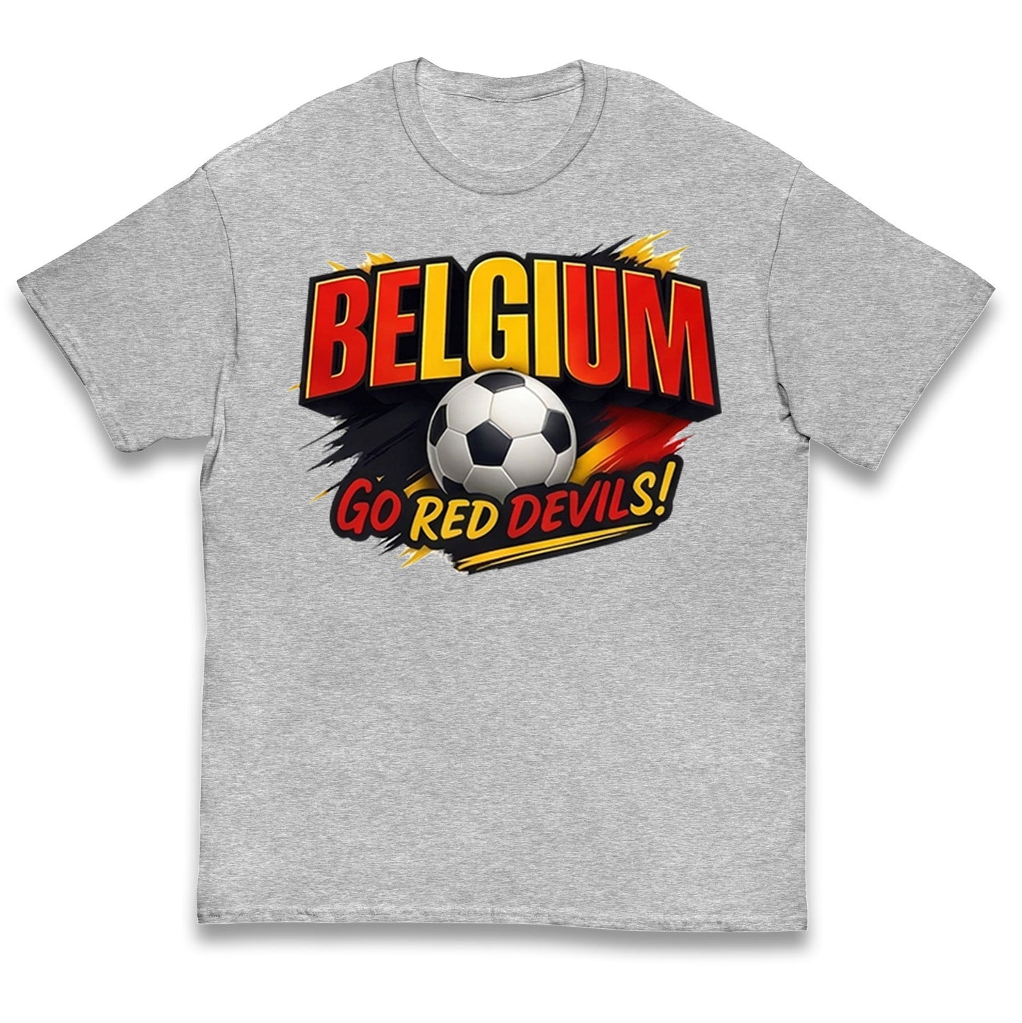 Belgium Retro Football Kids T Shirt 