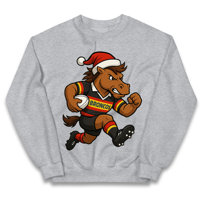 London Broncos Christmas Kids Jumper