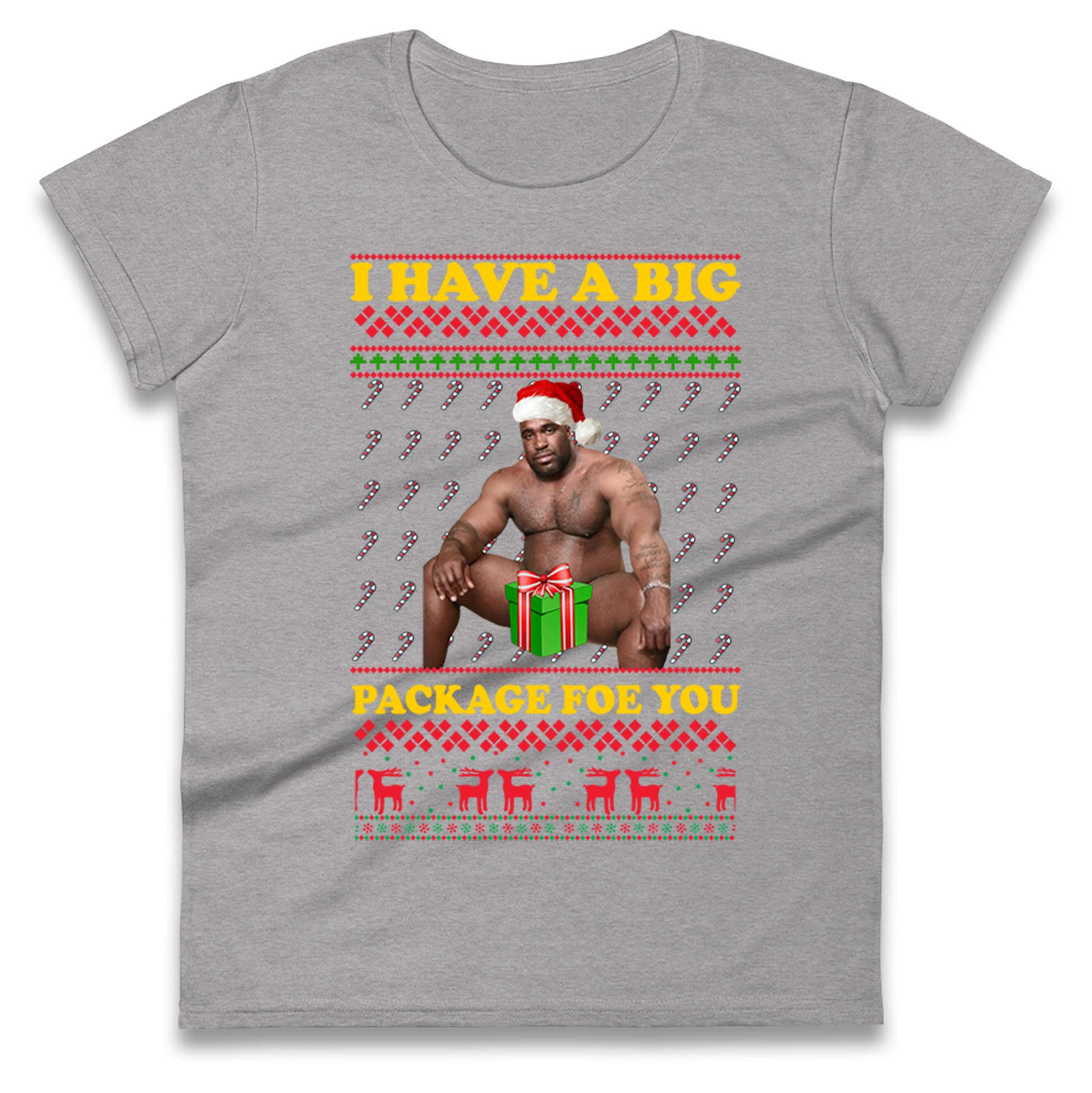 barry wood christmas womens t shirt
