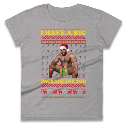 barry wood christmas womens t shirt