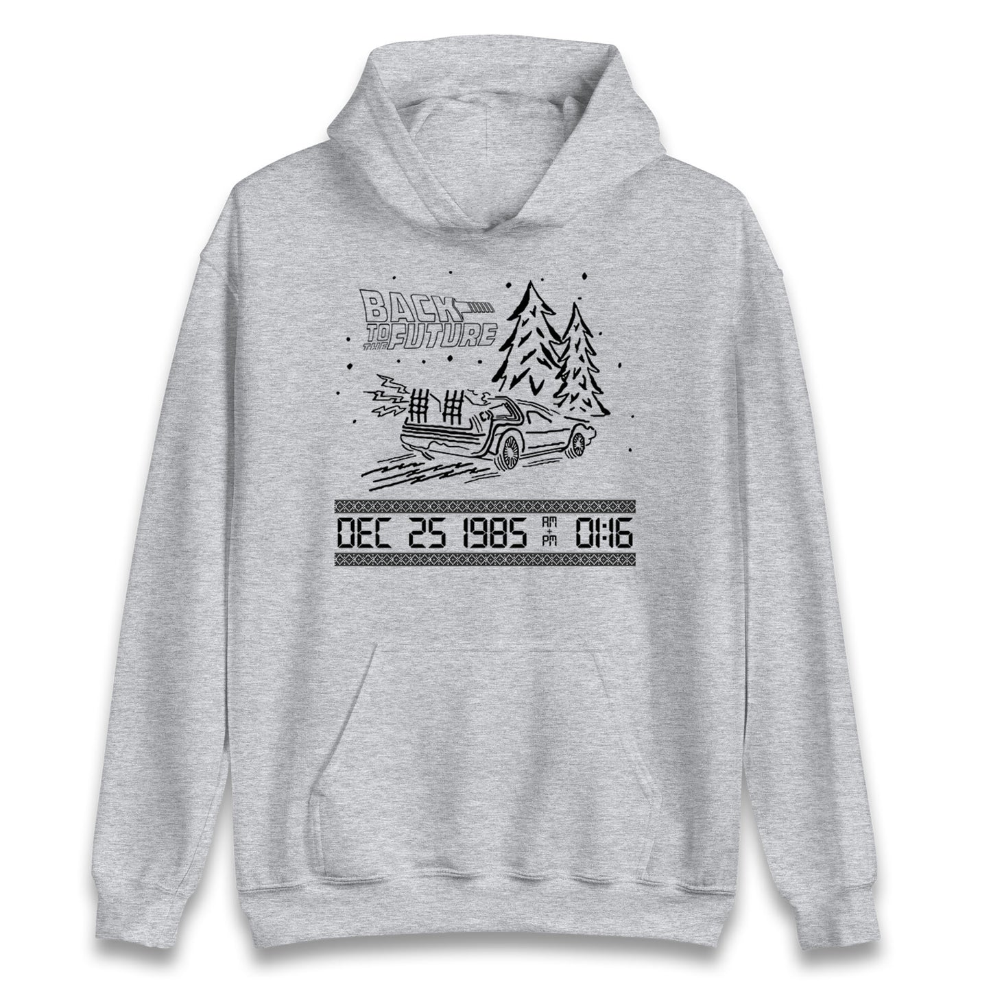 Dec 25 1985 Christmas Hoodie