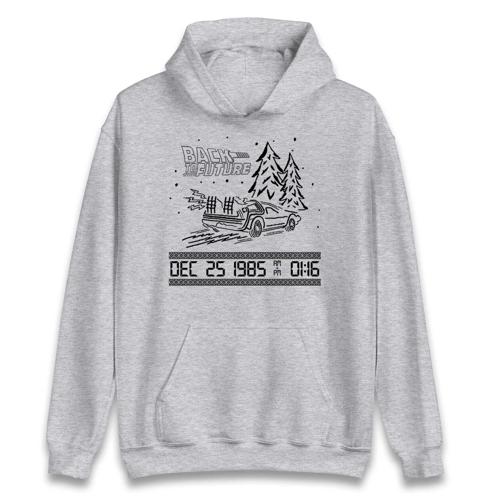 Dec 25 1985 Christmas Hoodie