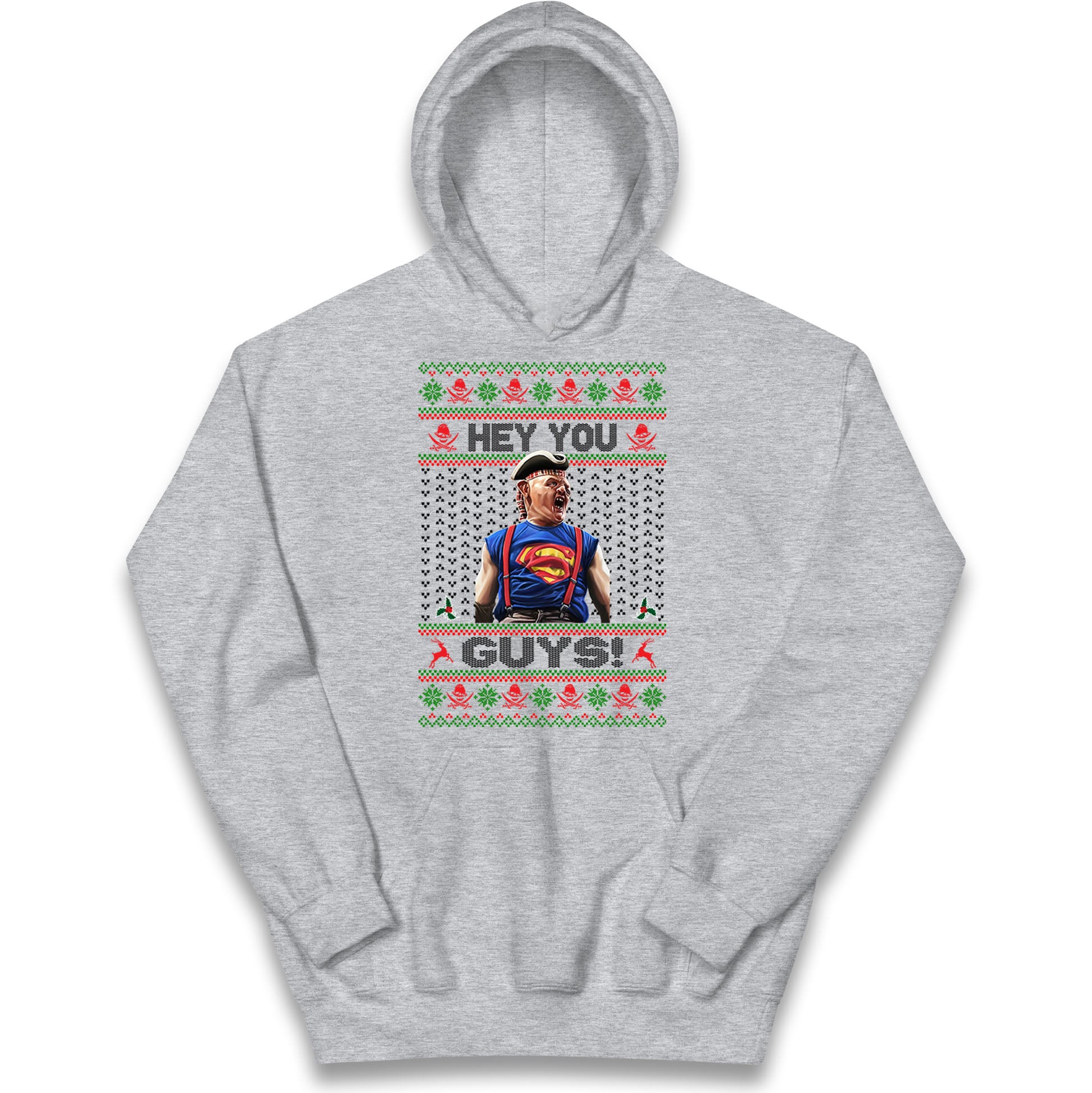 Goonies Sloth Christmas Kids Hoodie