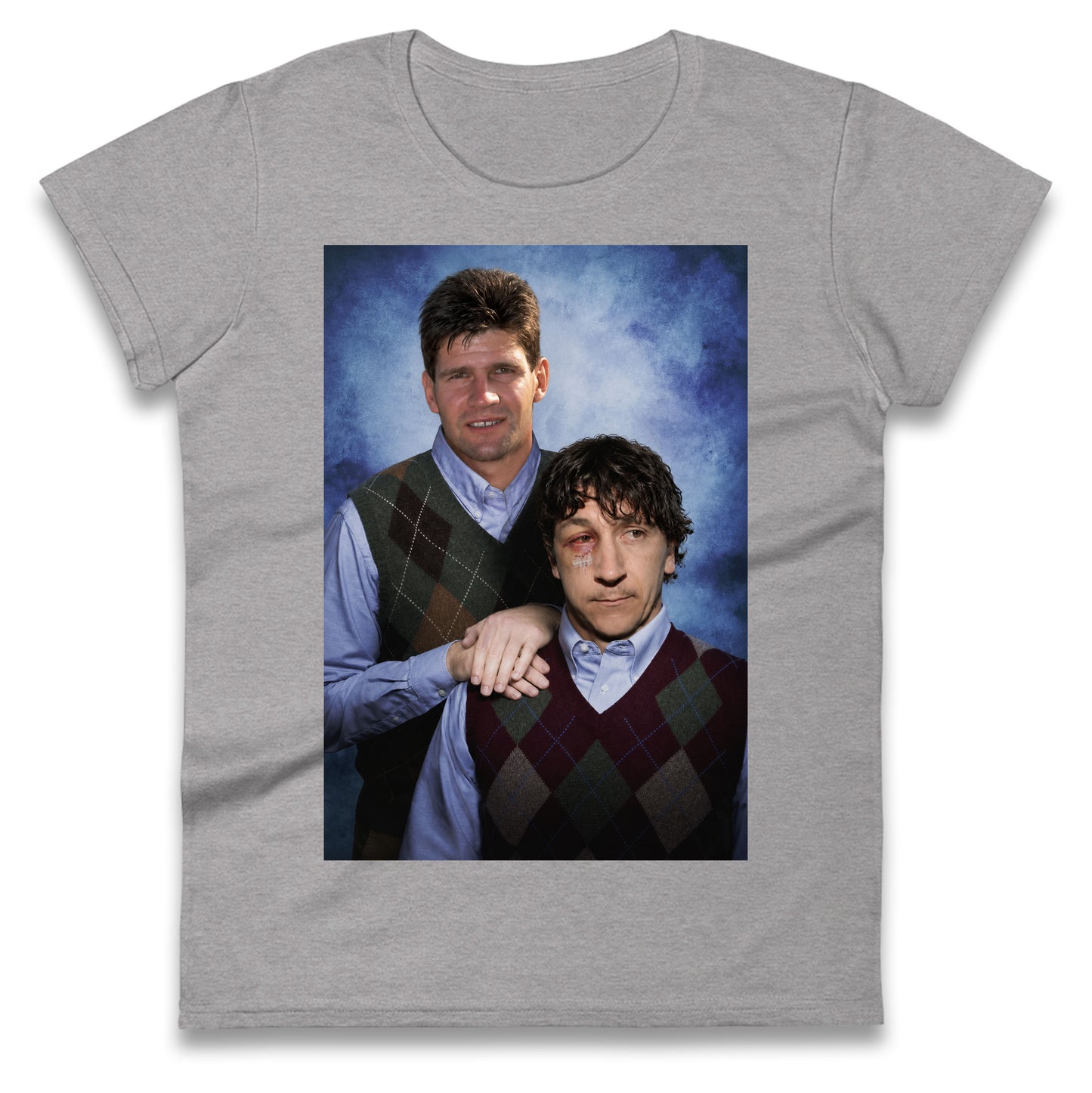 Brian Laws Ivano Bonetti Grimsby Town Step Brothers Ladies T Shirt