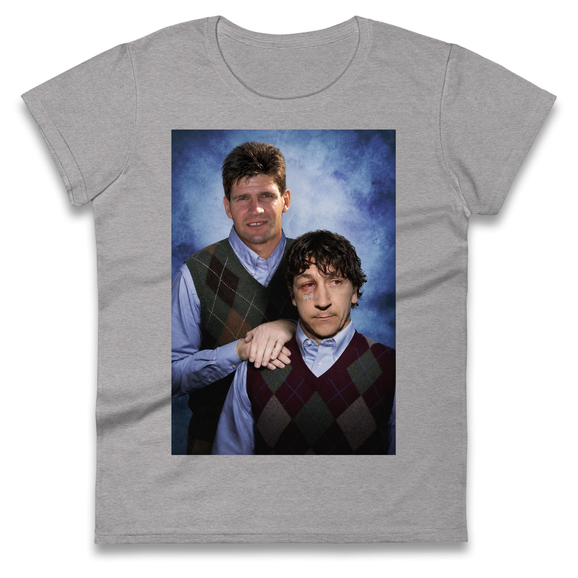 Brian Laws Ivano Bonetti Grimsby Town Step Brothers Ladies T Shirt