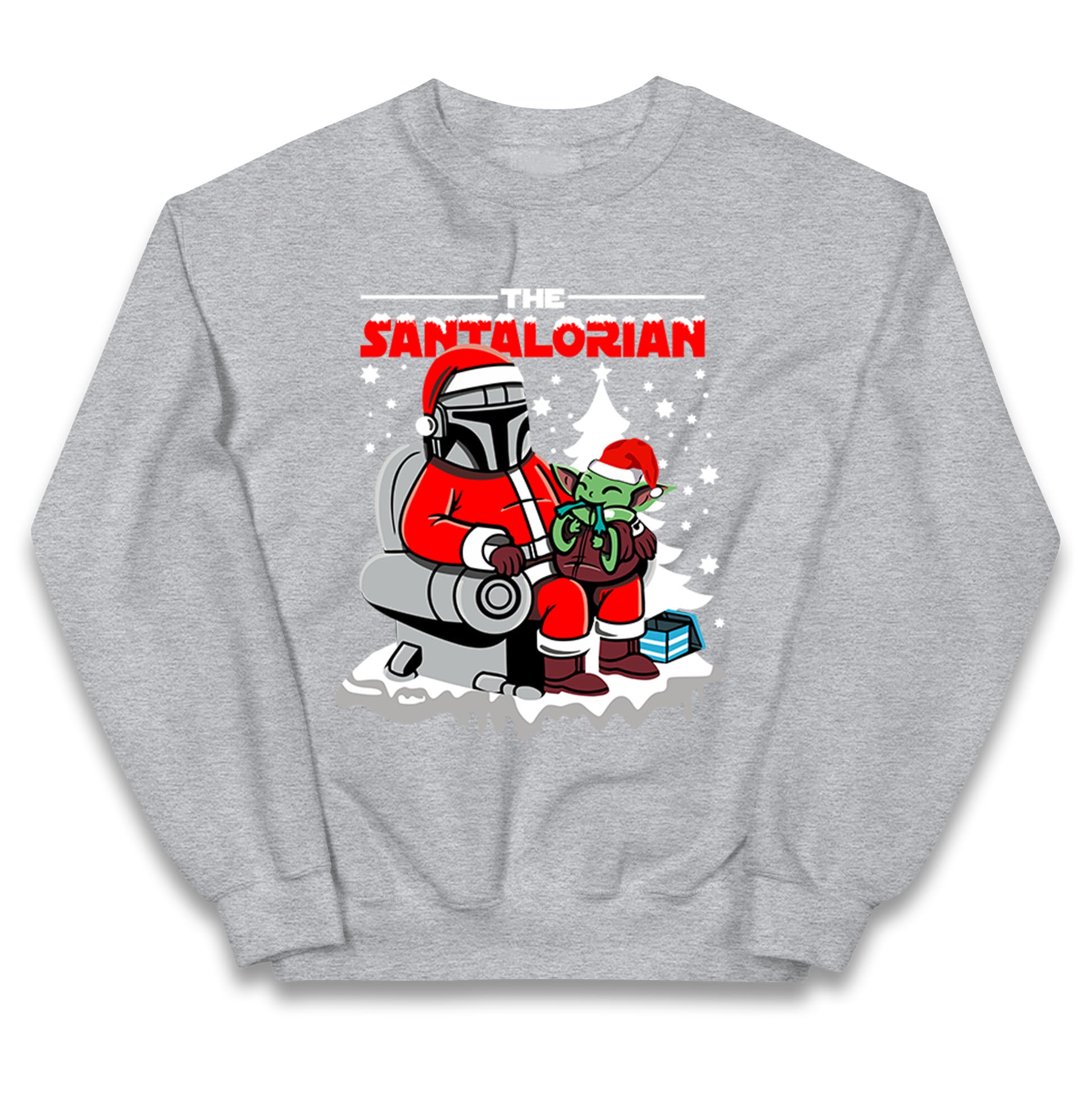 Mandalorian Christmas Kids Jumper