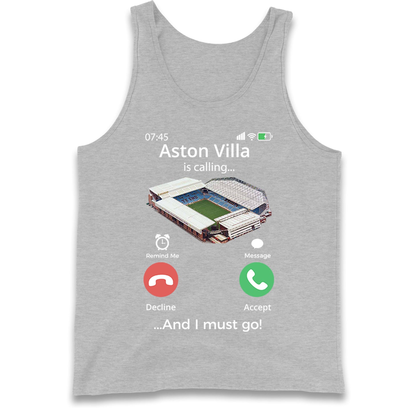 aston villa tank top