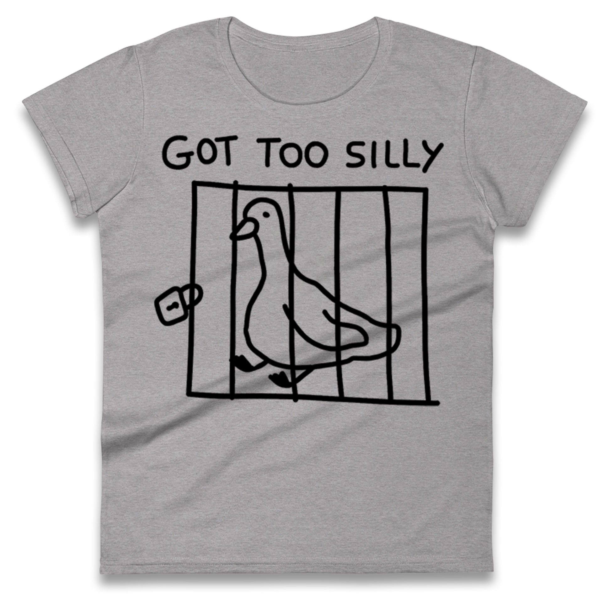 Silly Goose Ladies T Shirt