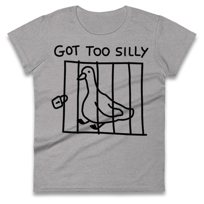 Silly Goose Ladies T Shirt