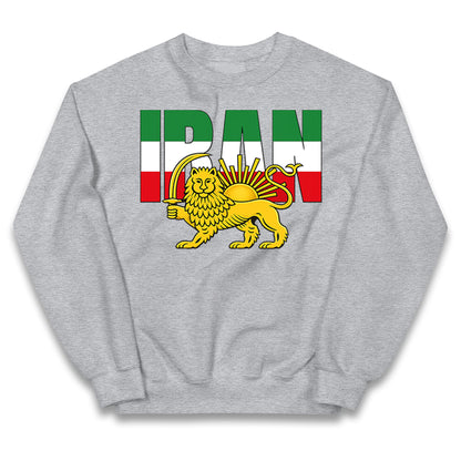 Iran Flag Kids Jumper
