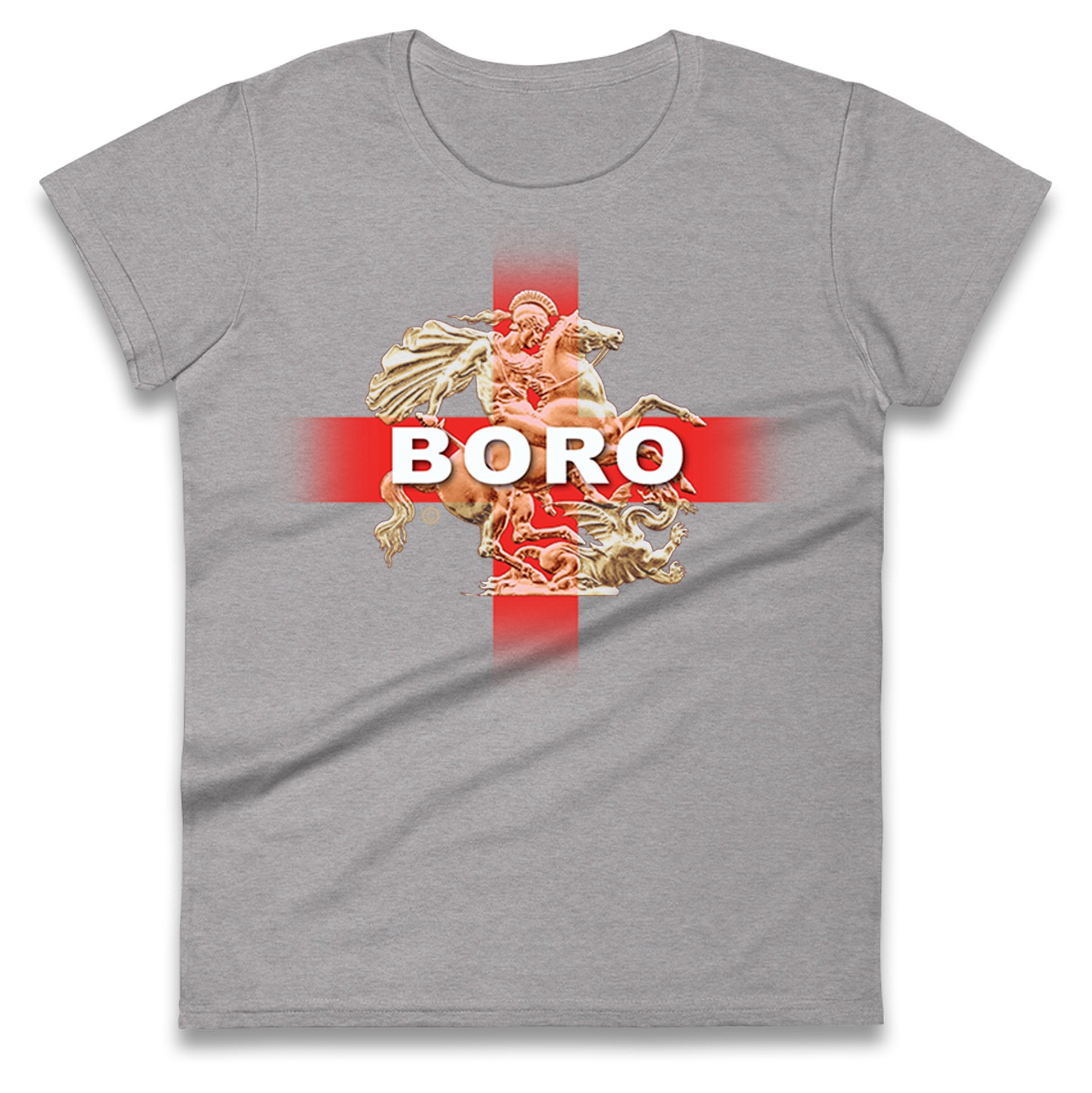 Middlesbrough England Football Ladies T Shirt