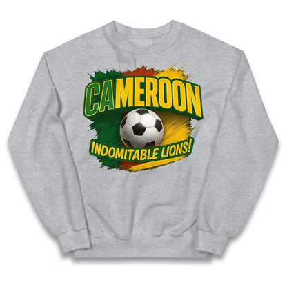 Cameroon Retro World Cup Kids Jumper