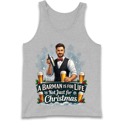 Barman Christmas Tank Top