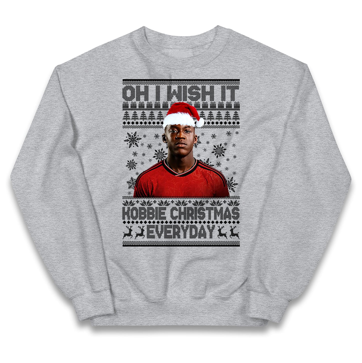 Kobbie Mainoo Christmas Kids Jumper
