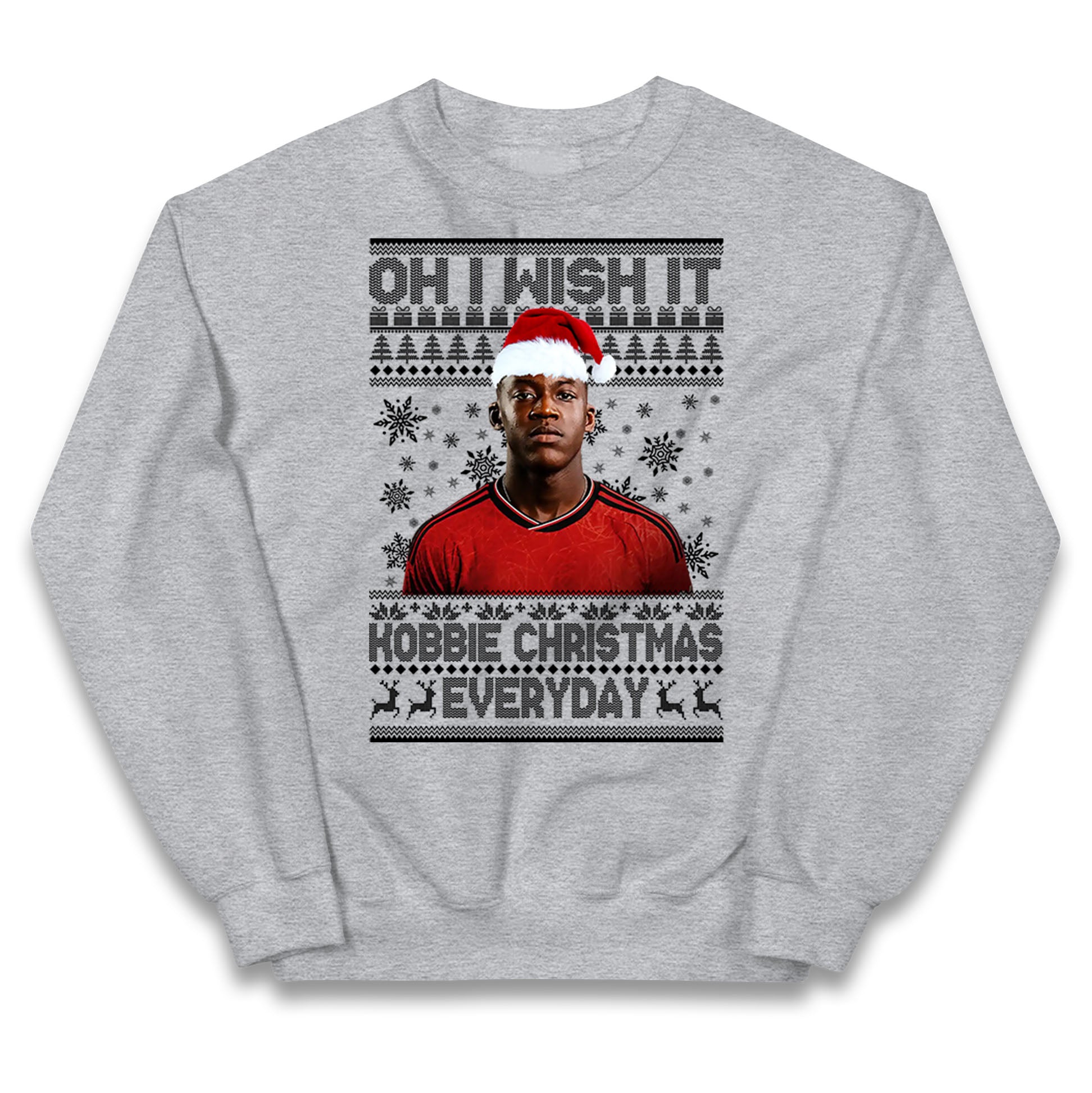 Kobbie Mainoo Christmas Kids Jumper