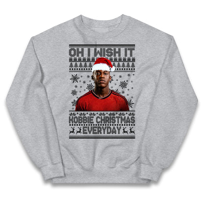 Kobbie Mainoo Christmas Kids Jumper