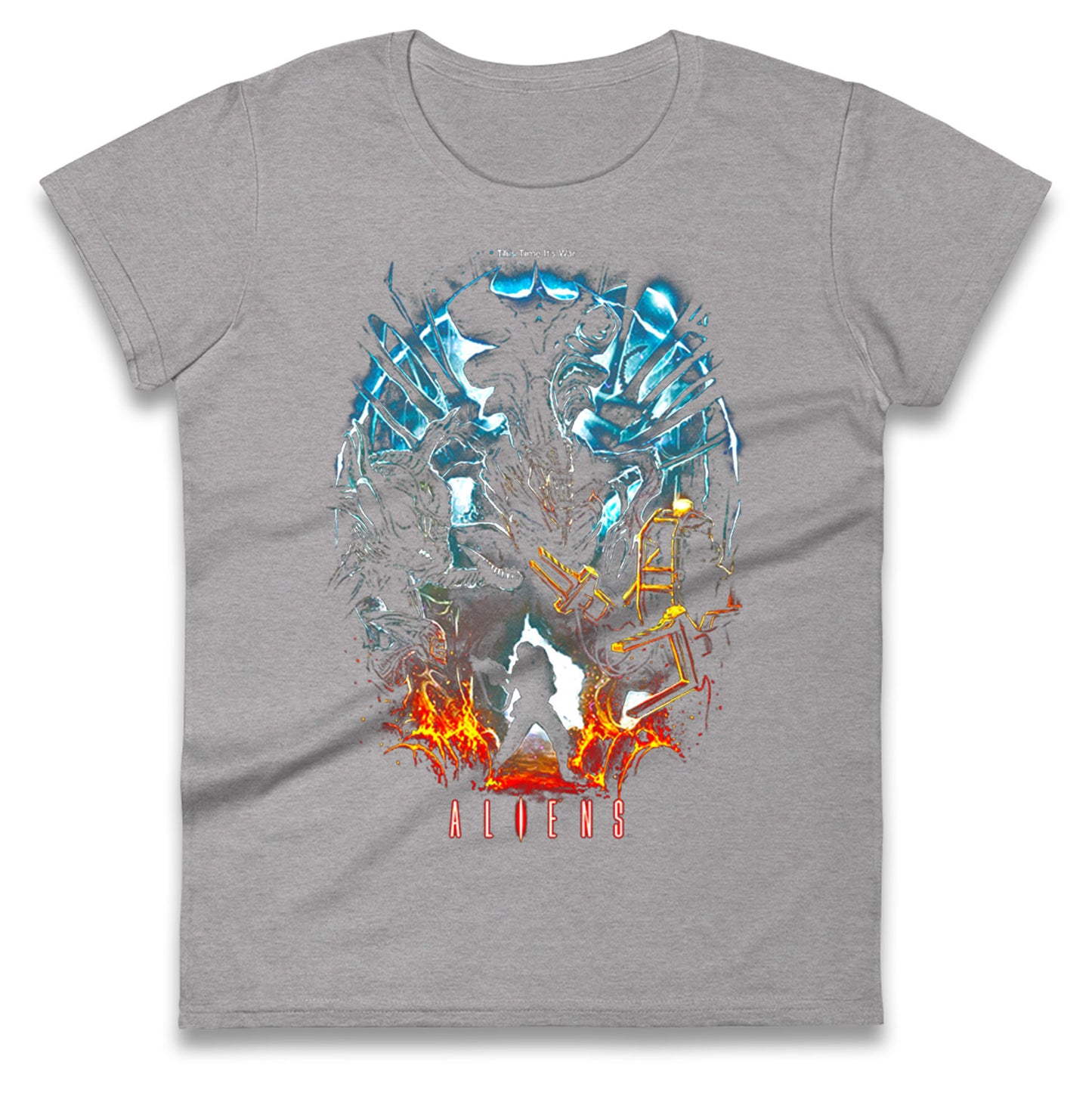 Aliens Ladies T Shirt