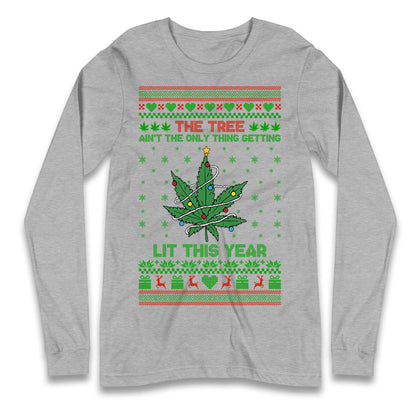 Cannabis Christmas Longsleeve T Shirt 