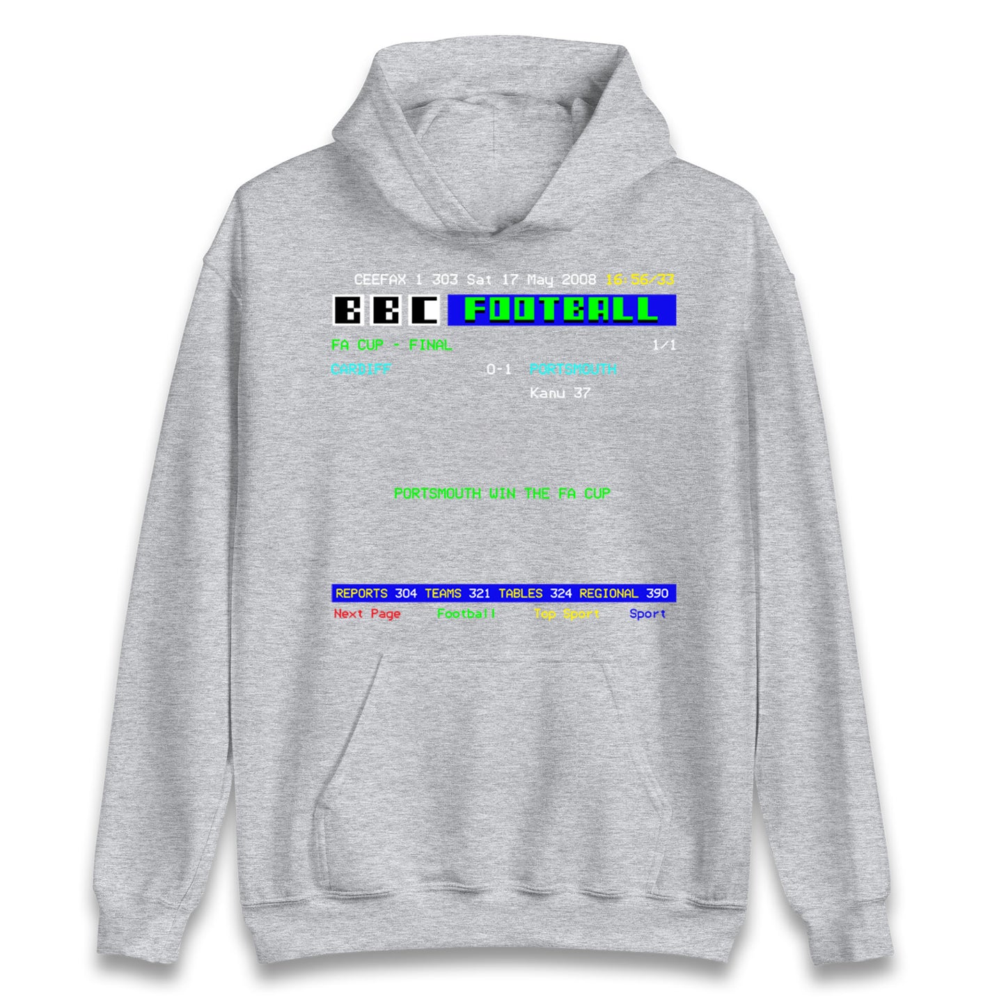 Portsmouth FA Cup Winners 2008 Hoodie 