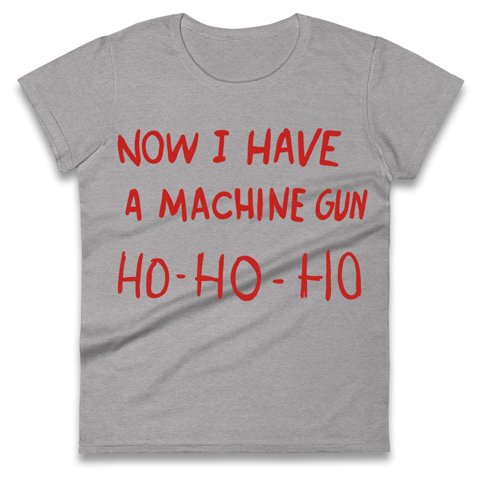 Ho Ho Ho Christmas Ladies T Shirt