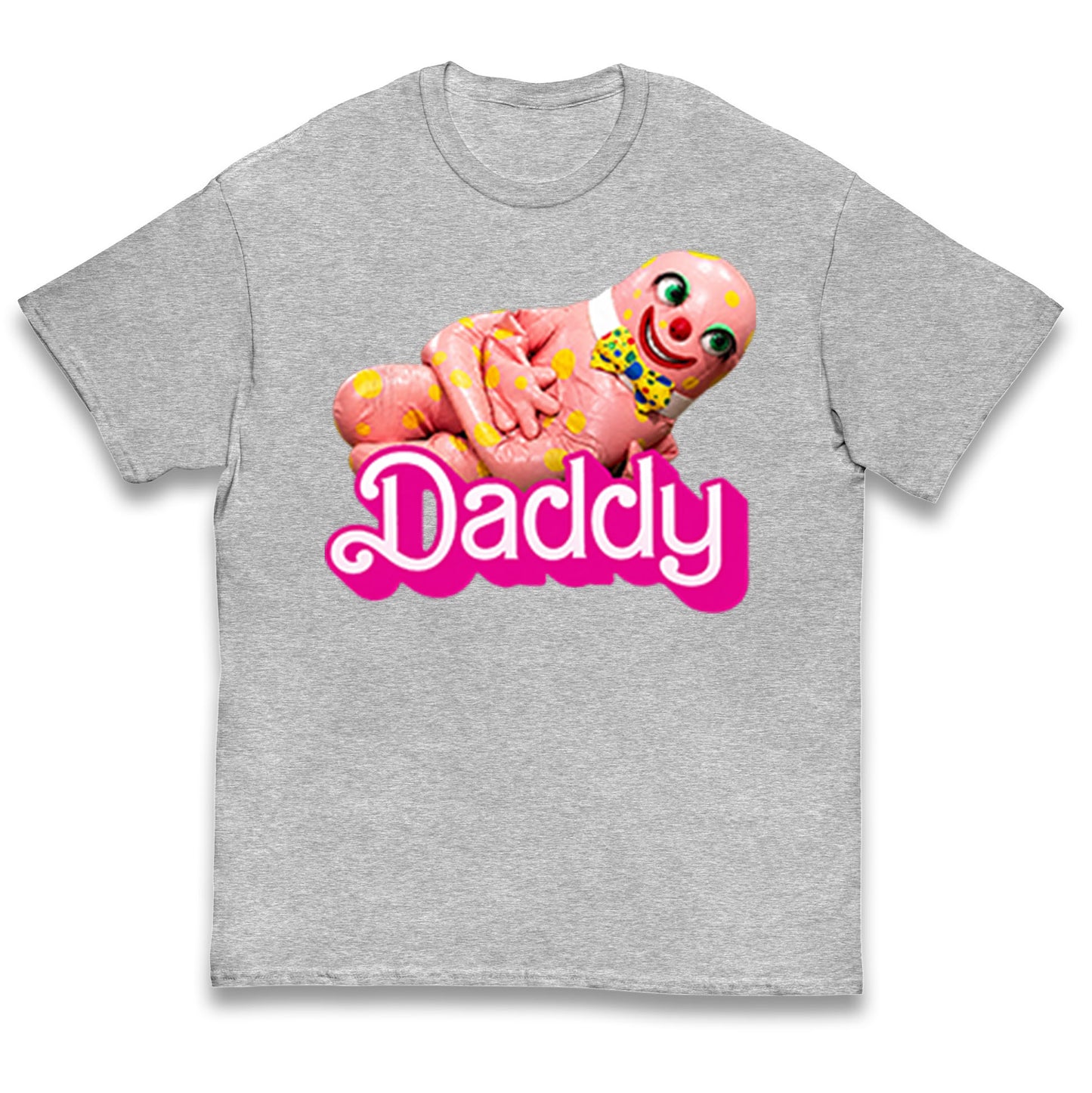 Funny Mr Blobby Daddy 90s Retro Kids T Shirt