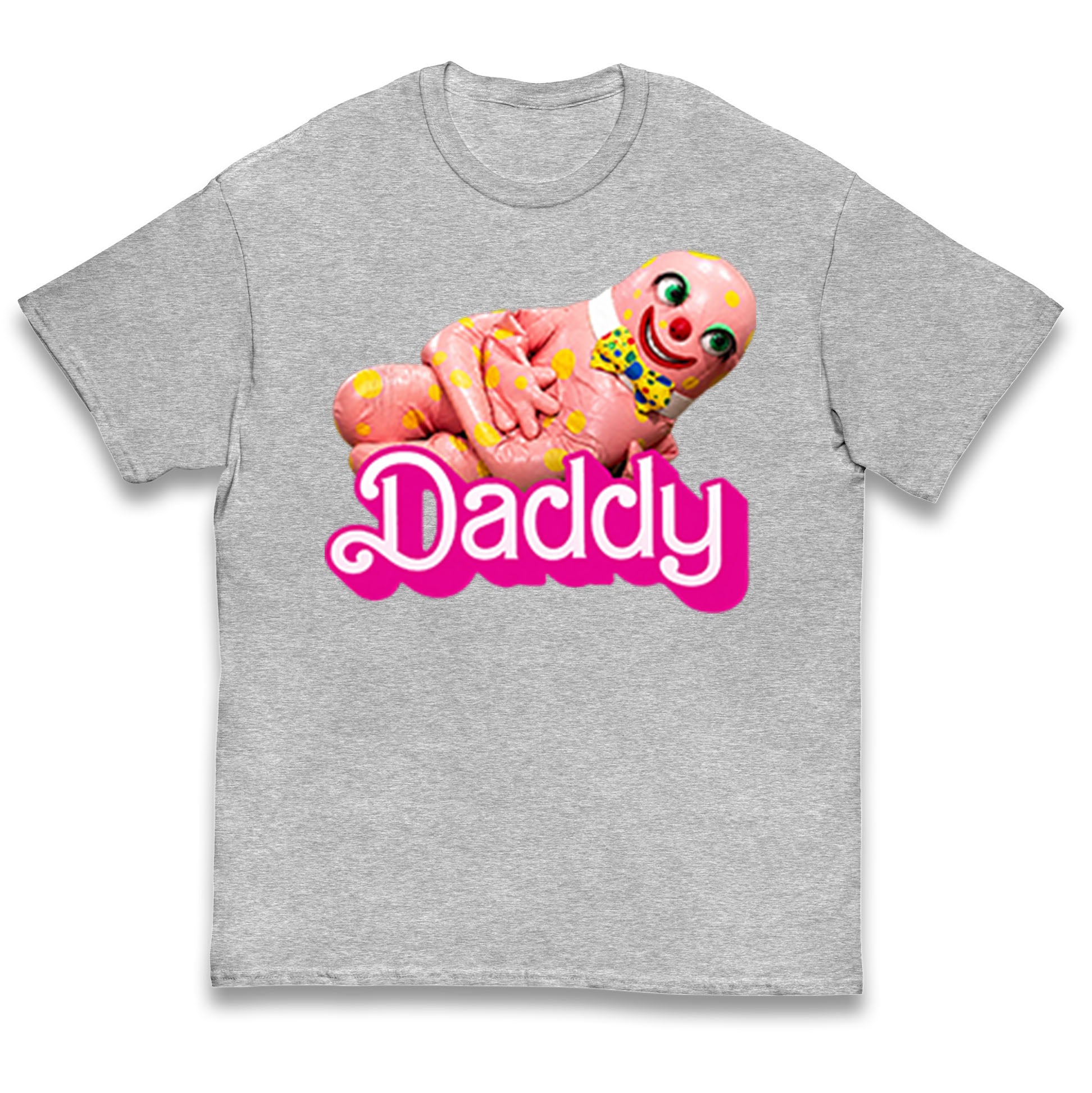 Funny Mr Blobby Daddy 90s Retro Kids T Shirt