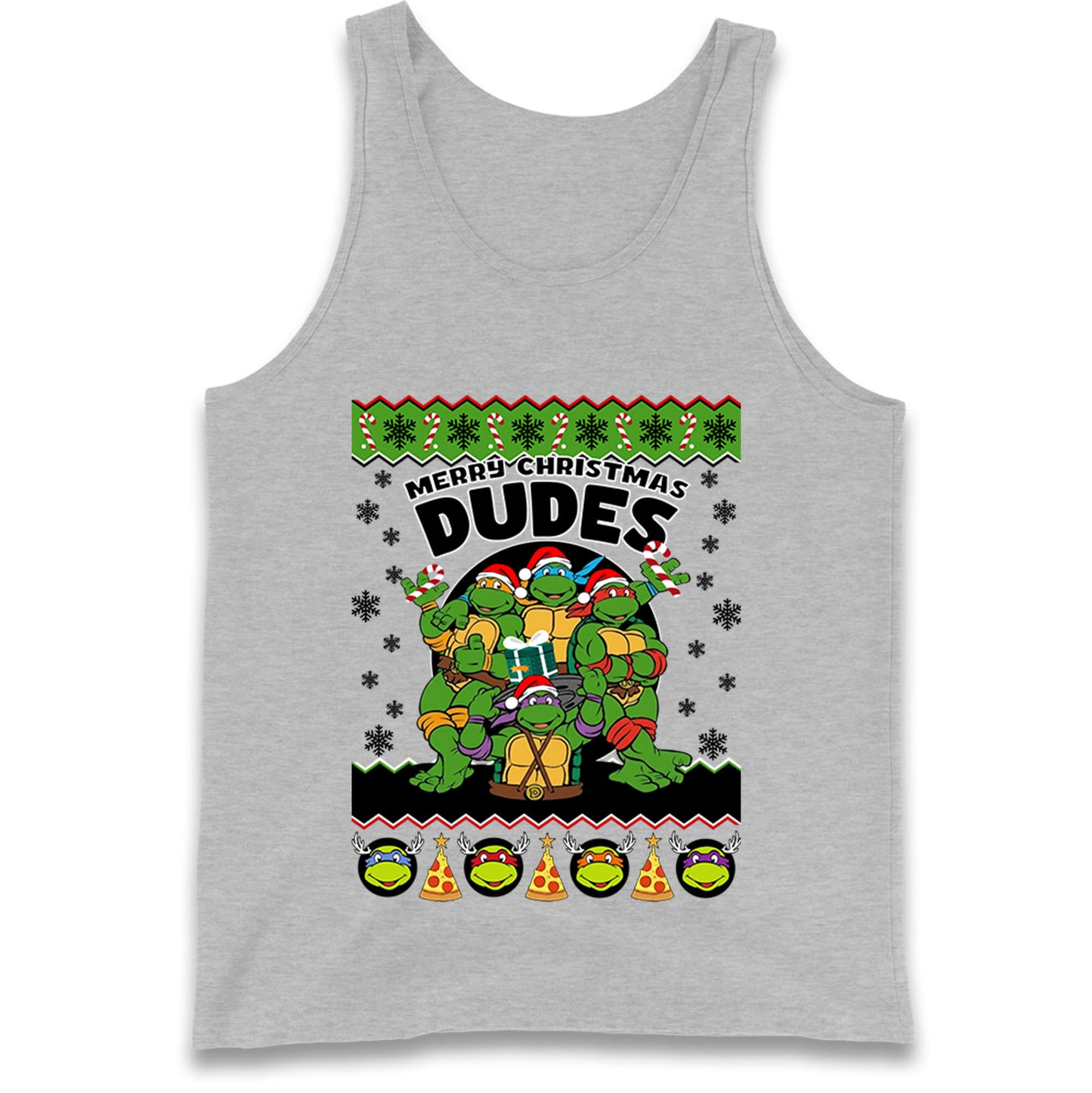 Ninja Turtles Christmas Tank Top