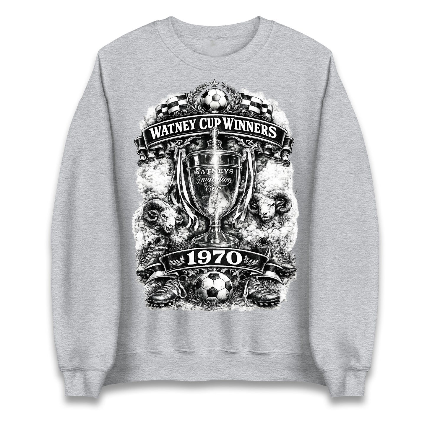 Retro Derby Watney Cup Winners 1970 Jumper