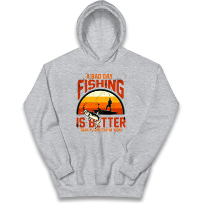 I love fishing Kids Hoodie
