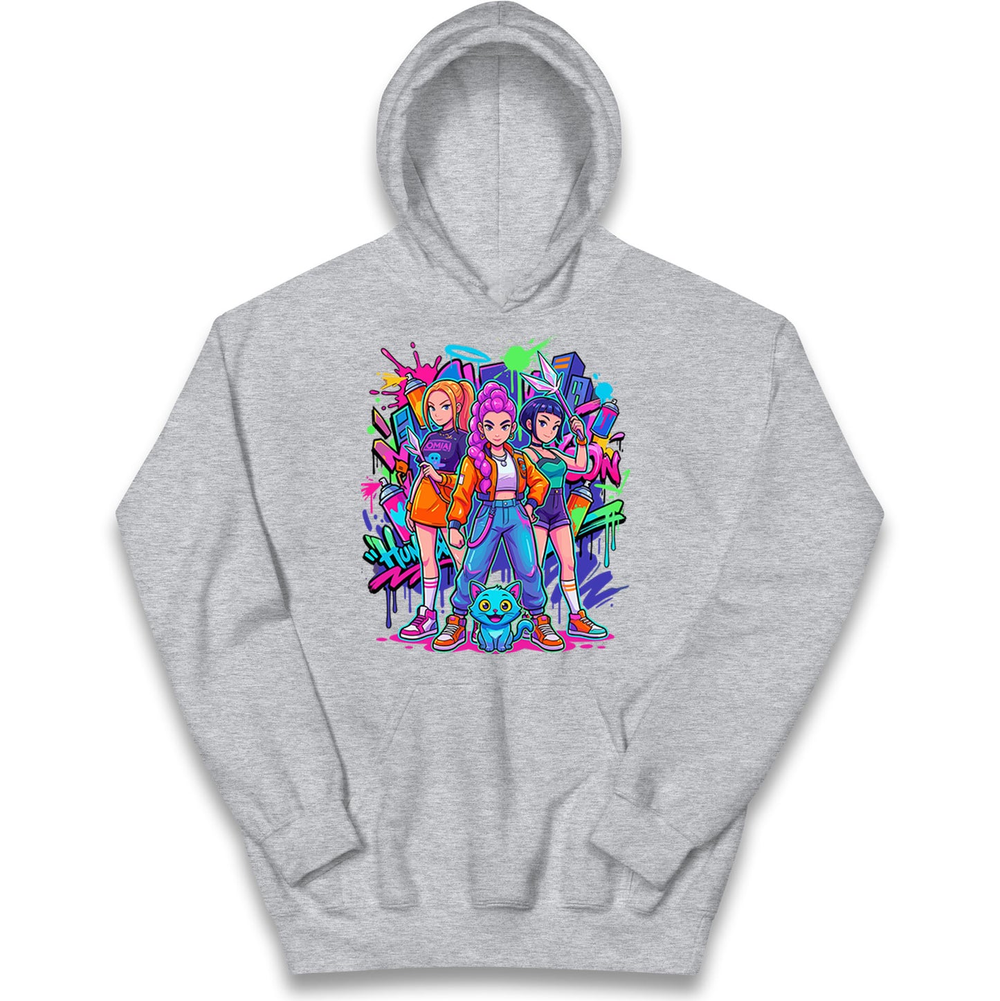 Demon Hunters Kids Hoodie