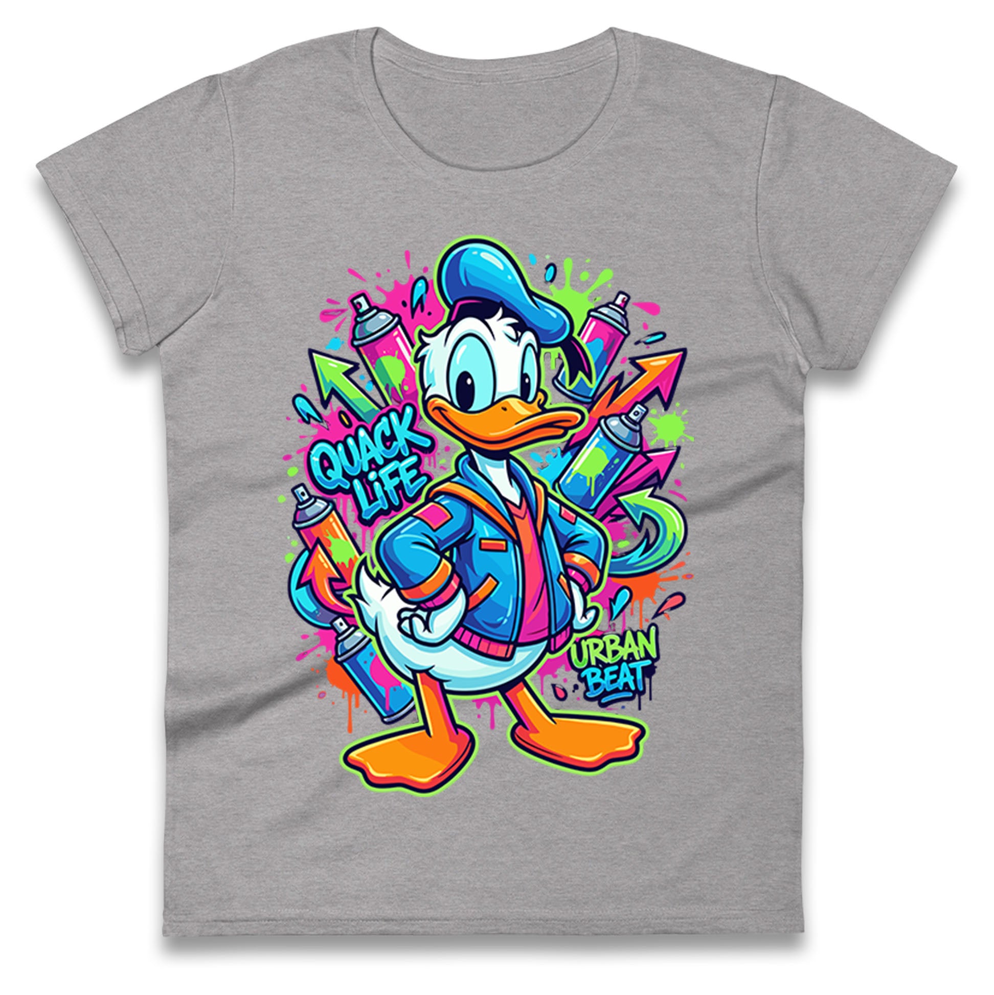 Donald Duck Ladies T Shirt