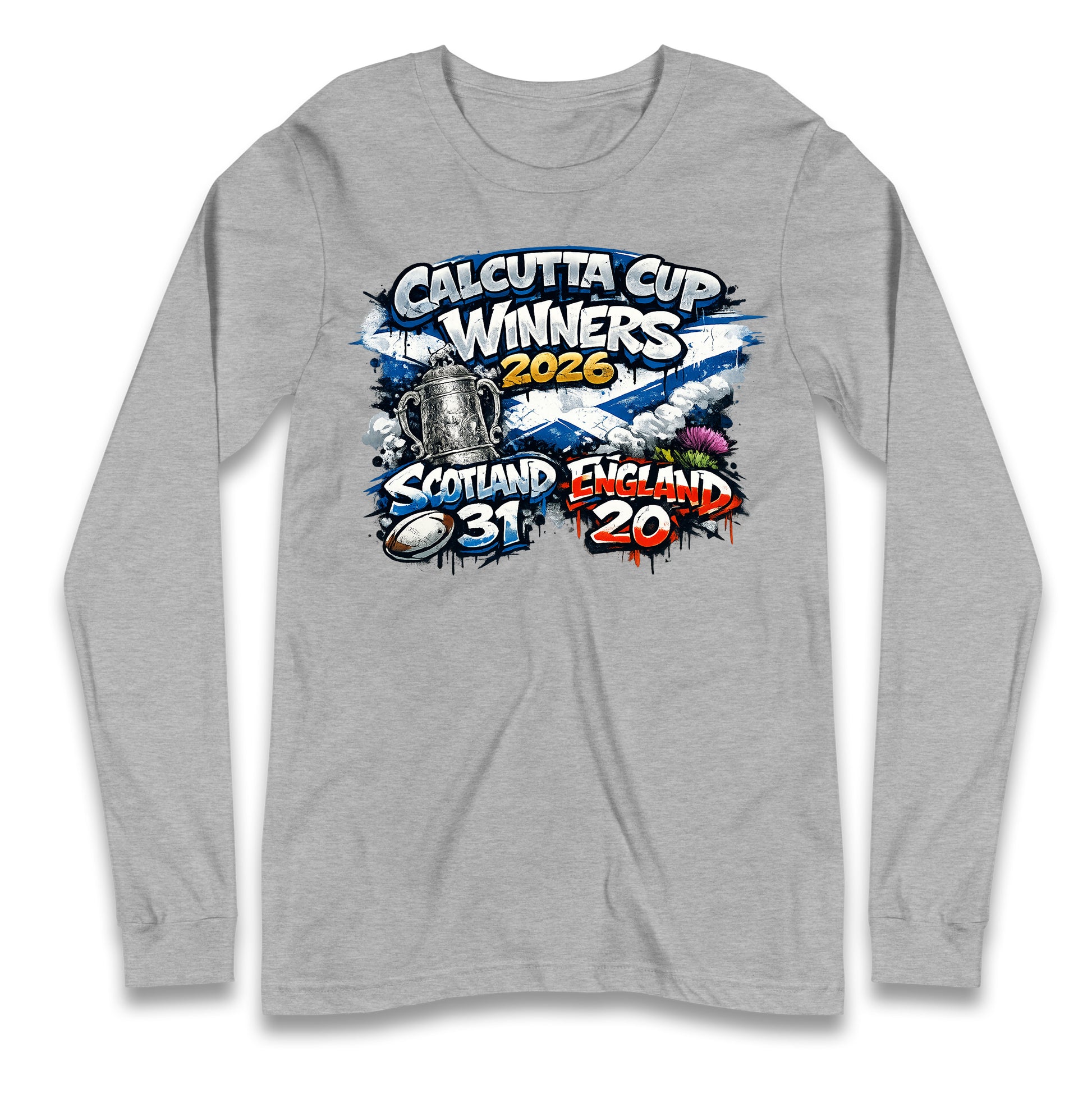 Scotland Calcutta Cup Winners 2026 Longsleeve T Shirt