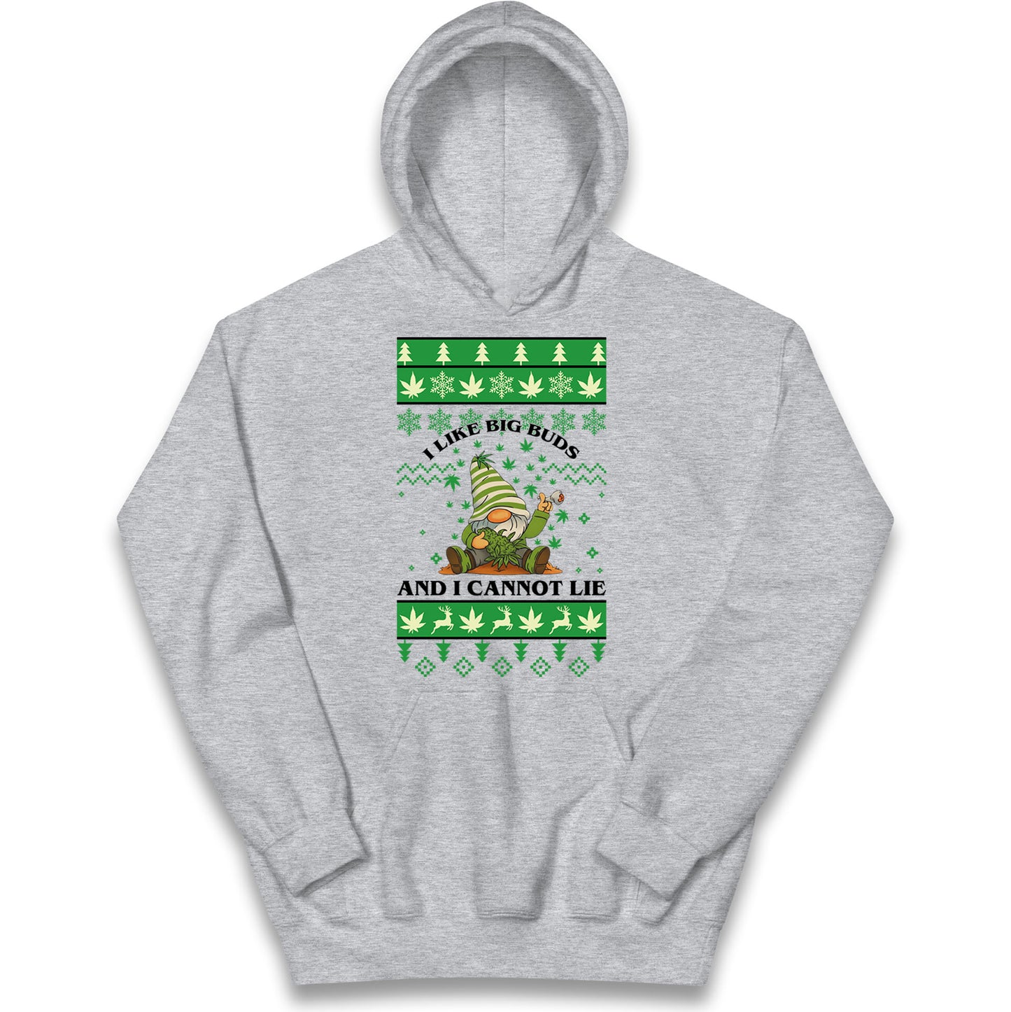 Cannabis Christmas Kids Hoodie