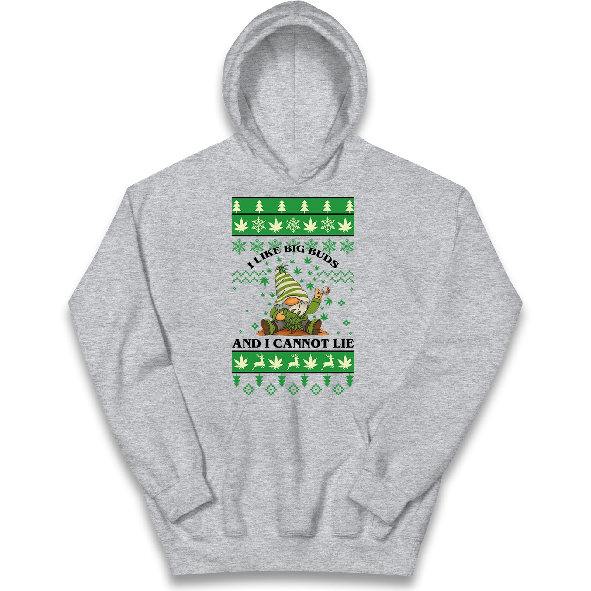 Cannabis Christmas Kids Hoodie