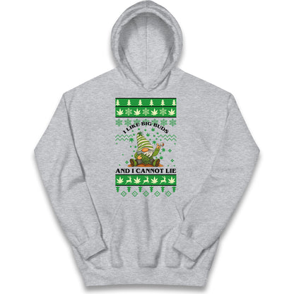 Cannabis Christmas Kids Hoodie