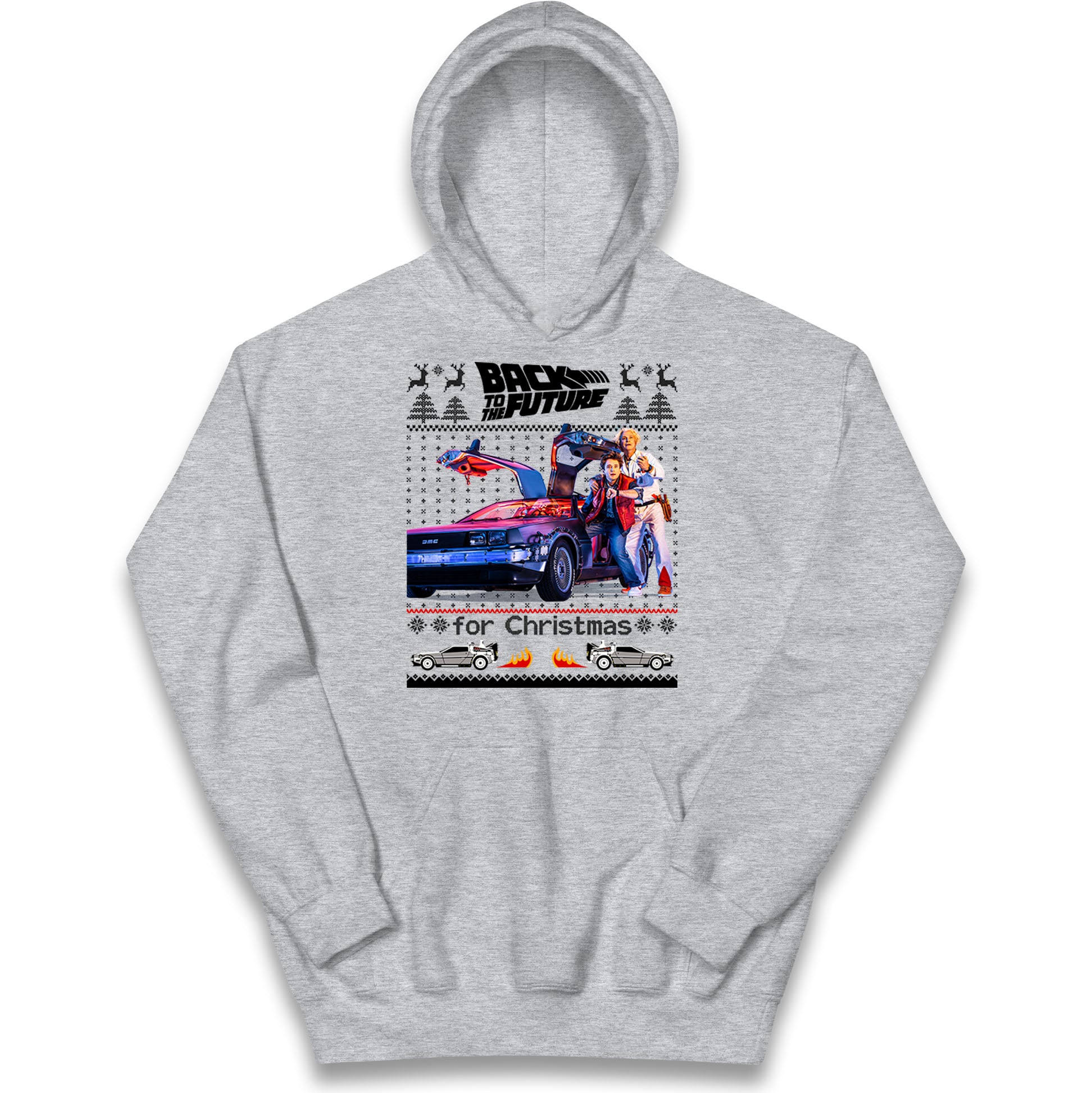 Back To The Future Christmas Kids Hoodie