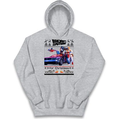 Back To The Future Christmas Kids Hoodie