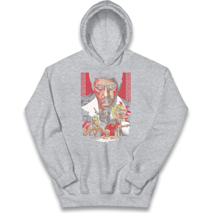 Tony Montana Scarface Kids Hoodie